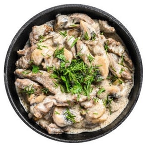 Фото товара 'Бефстроганов из свинины'