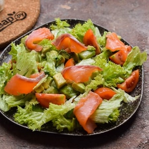 Фото товара 'САЛАТ С ЛОСОСЕМ'