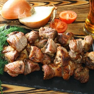 Фото товара 'Шашлык из свинины (ШЕЯ)'