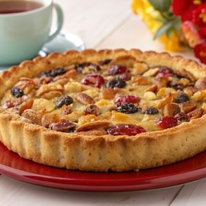 Фото товара 'Восточный пирог с курагой орехами и изюмом'