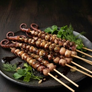 Фото товара 'шашлычок из гигантского кальмара'