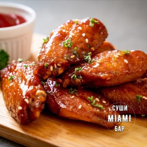 Фото товара 'Жаренный микс, Крылья и Ножки Терияки'