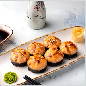 Фото товара 'Ролл Запеченный Премиум с Камчатским Крабом'