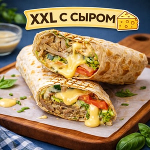 Фото товара 'XXl С СЫРОМ ШАУРМА'
