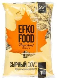 Фото товара 'Соус EFKO FOOD professional 1 кг мдж 35% Сырный'