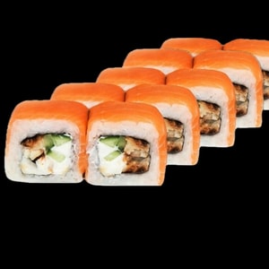 Фото товара '№6 Филадельфия ЛОНГ с угрем и огурцом,10 ШТ,'