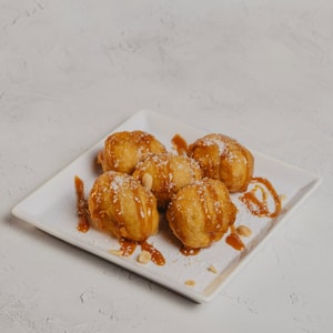 Фото товара 'Бананы в кляре с сиропом'