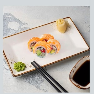 Фото товара 'Ролл Филадельфия Масагой и  Угрем 4 шт'