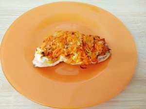 Фото товара 'Рыба запечённая под овощами'