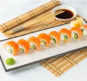 Фото товара 'Ролл Филадельфия с лососем'