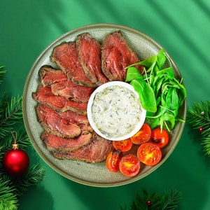 Фото товара 'Ростбиф с грибным соусом'