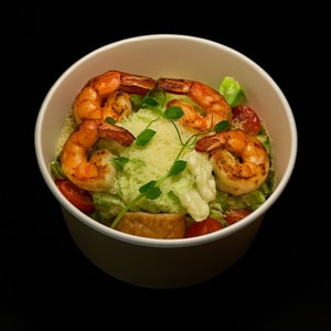 Фото товара 'САЛАТ ЦЕЗАРЬ С КРЕВЕТКОЙ'