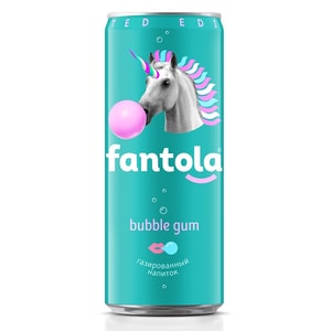 Фото товара ' Газированный напиток Fantola со вкусом Bubble Gum'