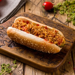 Фото товара 'Хот-дог датский с сосиской из свинины'