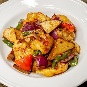 Фото товара 'Морской окунь с тофу'