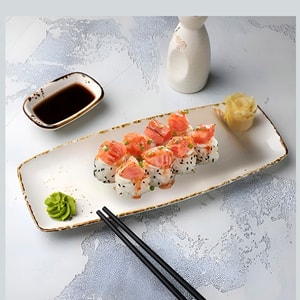 Фото товара 'Ролл Сувон ( Опаленным Лососем)'