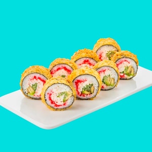 Фото товара 'Ролл Темпура Калифорния с Камчатским Крабом'