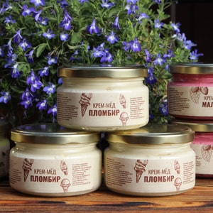 Фото товара 'Крем-мёд пломбир'