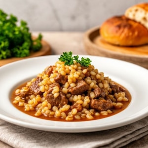 Фото товара 'Перловка с гуляшом'