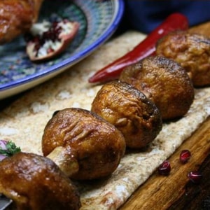 Фото товара 'Шашлык из шампиньонов'