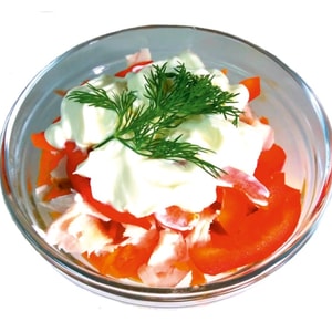 Фото товара 'Салат с копченой курицей и морковью по-корейски'