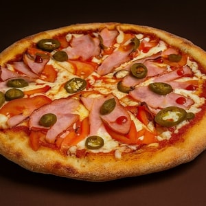 Фото товара 'БОЛЬШАЯ ПИЦЦА ЭЛЬ-ДЬЯБЛО (острая)'