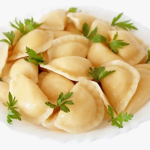 Фото товара 'Вареники с картошкой и грибами'