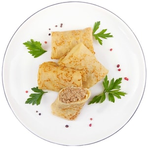 Фото товара 'Блинчики с мясом'