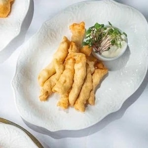 Фото товара 'Судак в кляре с соусом тар тар'