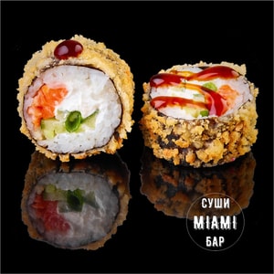 Фото товара 'Жареные Роллы С Лососем'