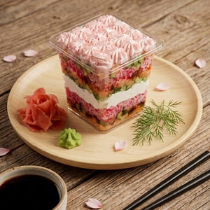 Фото товара 'Суши трайфл с лососем'