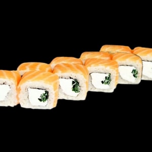 Фото товара '№3 Филадельфия  ЛОНГ  с зеленым луком,10 ШТ,'