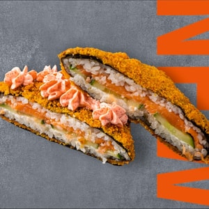 Фото товара 'Суши сэндвич темпура с лососем 245г.'