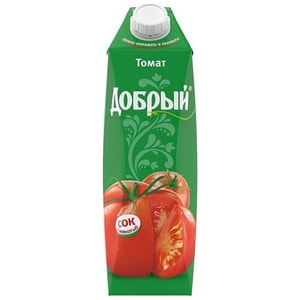 Фото товара 'Сок "Добрый" томатный'