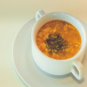 Фото товара 'Рыбный суп с гренками'