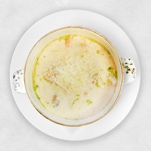 Фото товара 'Сливочный суп с морепродуктами'