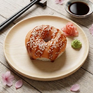 Фото товара 'Пончик с лососем'