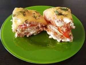 Фото товара 'Торт мясной Цыганбургер'