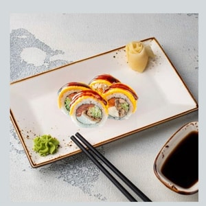 Фото товара 'Ролл Сырный Чиз Угорь Лосось 4 шт'