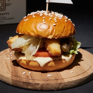 Фото товара 'Бургер с курицей'