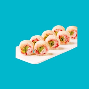 Фото товара 'Ролл Спринг Сан Сеул Кани Хотатэ Магуро'