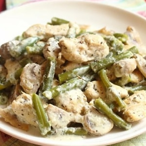 Фото товара 'Филе куриное со стручковой фасолью'