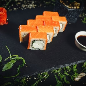 Фото товара 'Филадельфия с зеленым луком'